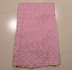 Розовая ткань шнурка Organza, ширина 130 до 135cm
