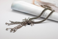 шитье бисером бахрома ожерелье ювелирные изделия ожерелье, длинные ожерелья ручной работы (NL-987)