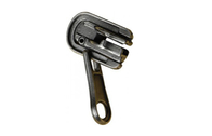 Никел-Свободный слайдер застежки -молнии автоматического замка с пулером большого пальца руки для пластмассы 5# Zippers