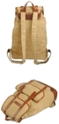 Новый европейский мешок рюкзака плеча перемещения холстины Schoolbag ткани типа для женщин людей