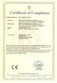 Китай China Clothing Accessories Online Market Сертификаты