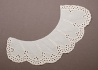 Вязание крючком ODM белого 100 хлопок Питер Пэн шейный шнурок мотив для блузки