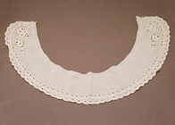 Женщины ручной кости 100 хлопок Питер Пэн крючком кружево воротник для одежды