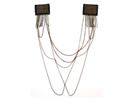 Ювелирные цепочки окантовку плечо дизайн кружевные колье, ожерелья ручной работы (NL-443)