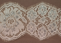 Слоновой кости персональной женщин платья ресниц кружево отделкой ткани