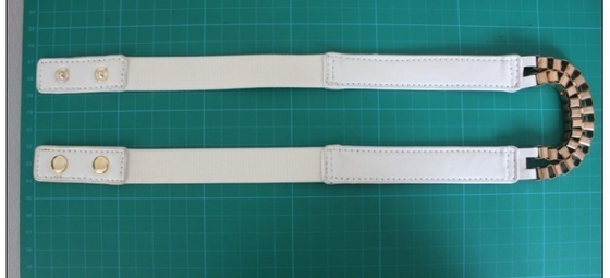 Цепь золота и эластичные поясы ткани webbing для женщин, пояса PU