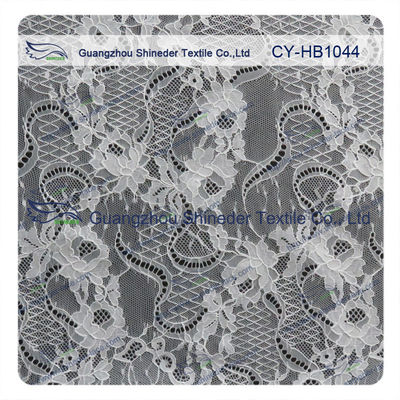Большое Bridal уравновешивание шнурка Chantilly ресницы/Scalloped ткань шнурка