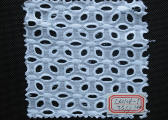 Вышитое уравновешивание шнурка отверстии для платья венчания, Stretchable Eco содружественного CY-CX0104-1
