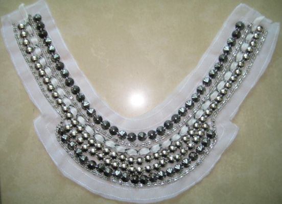 Neckline Европы ручной работы кристаллическое ожерелье ворота шарика, уравновешивая шнурок отбортовывает