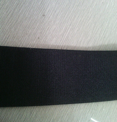 Webbing одежды и пояса черный простый резиновый эластичный для сумок/prams упаковки