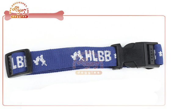 Подгонянный Webbing нейлона жаккарда для персонализированных воротов собаки