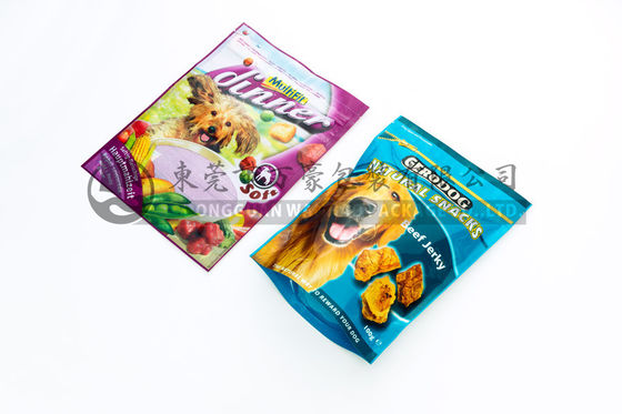 Изготовленные на заказ Reclosable Ziplock стоят вверх мешки мешка, стоящий мешок собачьей еды с застежкой -молнией