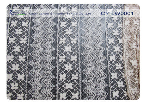 Хлопок CY-LW0001 нейлона 70% Eco содружественный 30% ткани шнурка нейлона хлопка платья