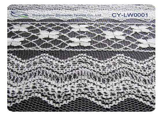 Хлопок CY-LW0001 нейлона 70% Eco содружественный 30% ткани шнурка нейлона хлопка платья